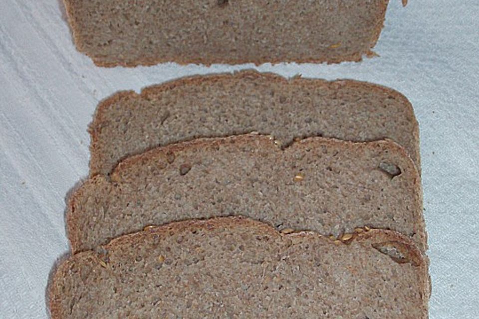 Dinkel-Roggen-Vollkornbrot