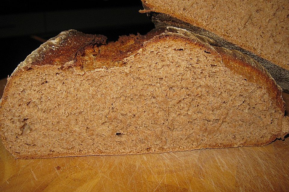 Dinkel-Roggen-Vollkornbrot