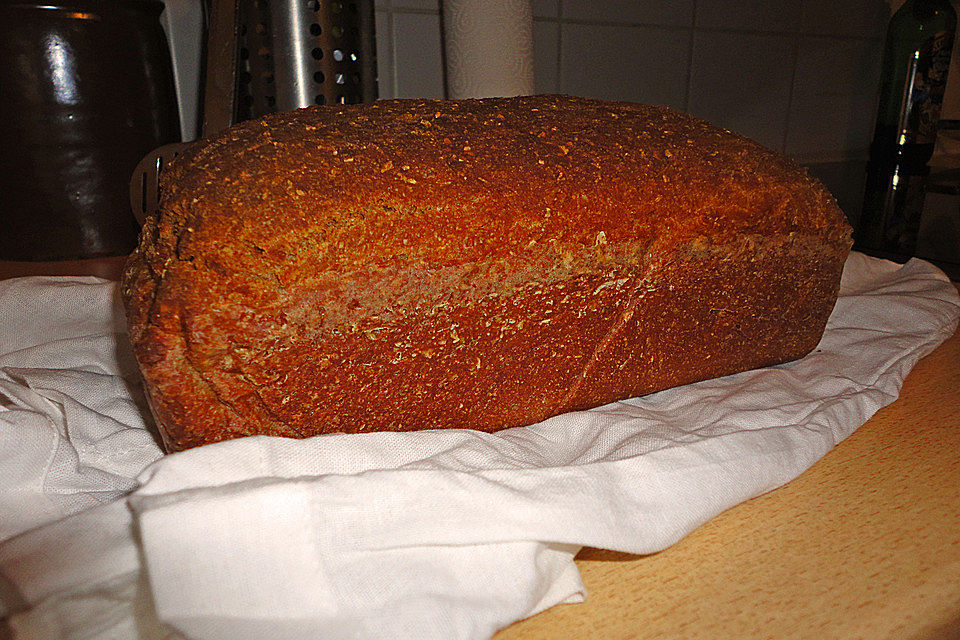 Dinkel-Roggen-Vollkornbrot