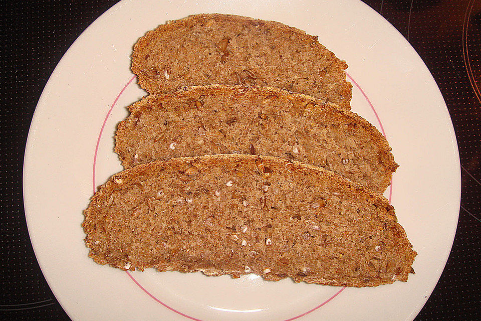 Dinkel-Roggen-Vollkornbrot