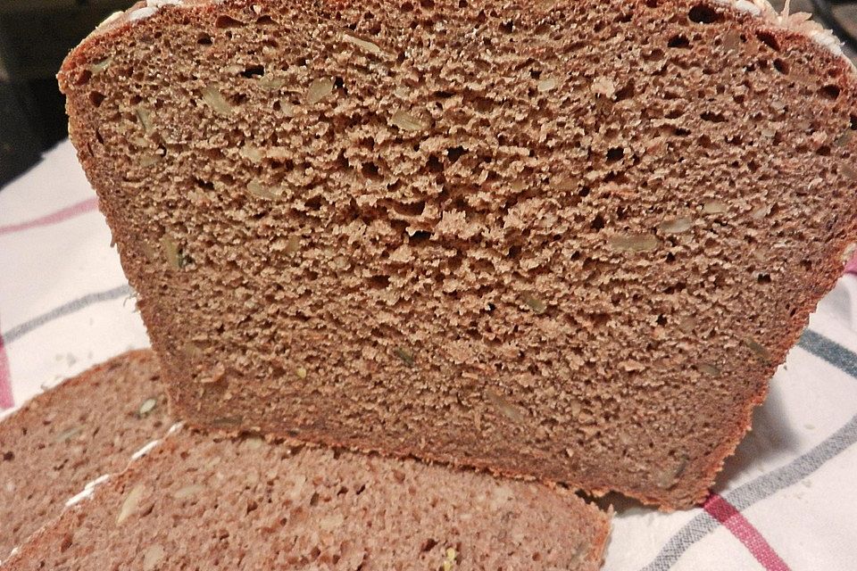 Dinkel-Roggen-Vollkornbrot