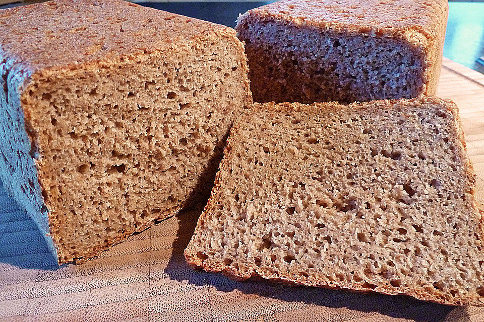 Dinkel-Roggen-Vollkornbrot