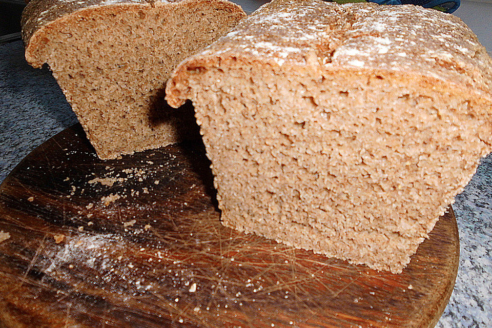 Dinkel-Roggen-Vollkornbrot