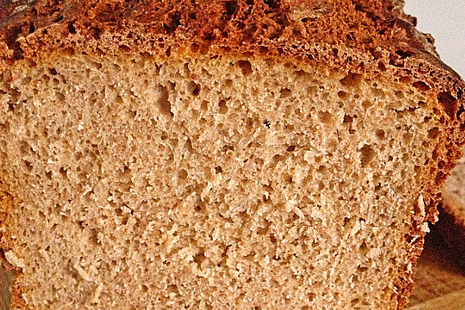 Dinkel-Roggen-Vollkornbrot