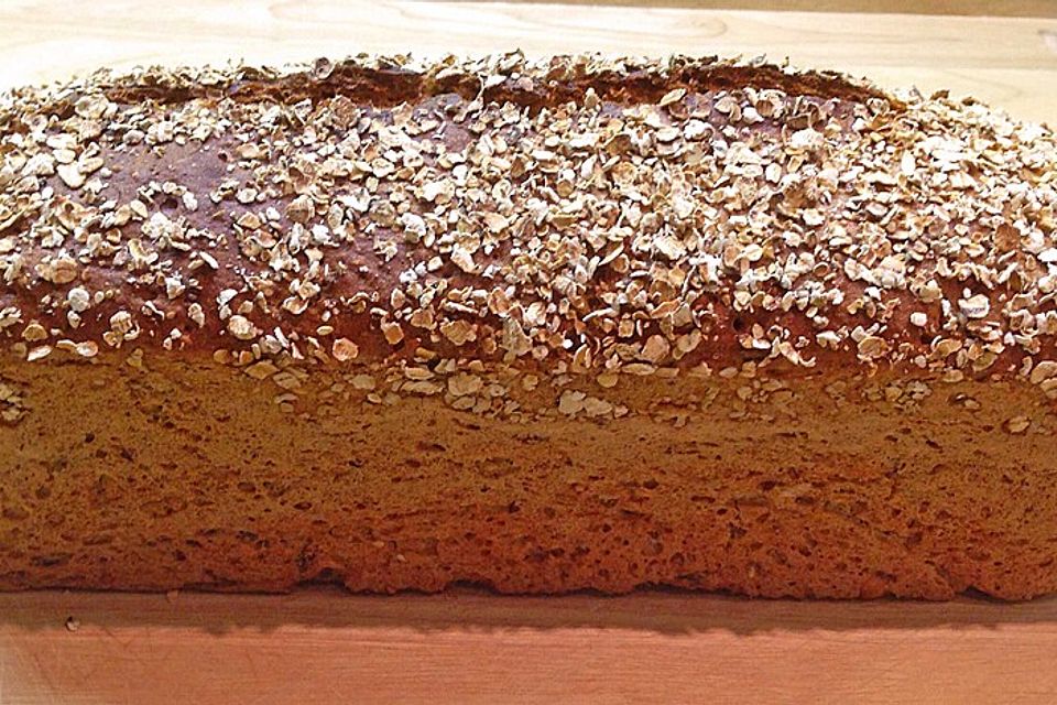 Dinkel-Roggen-Vollkornbrot