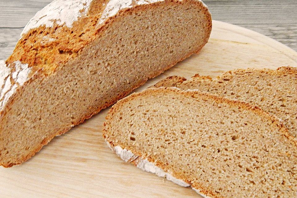 Dinkel-Roggen-Vollkornbrot