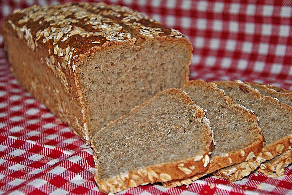 Dinkel-Roggen-Vollkornbrot