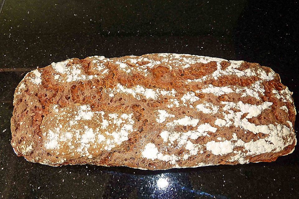 Dinkel-Roggen-Vollkornbrot