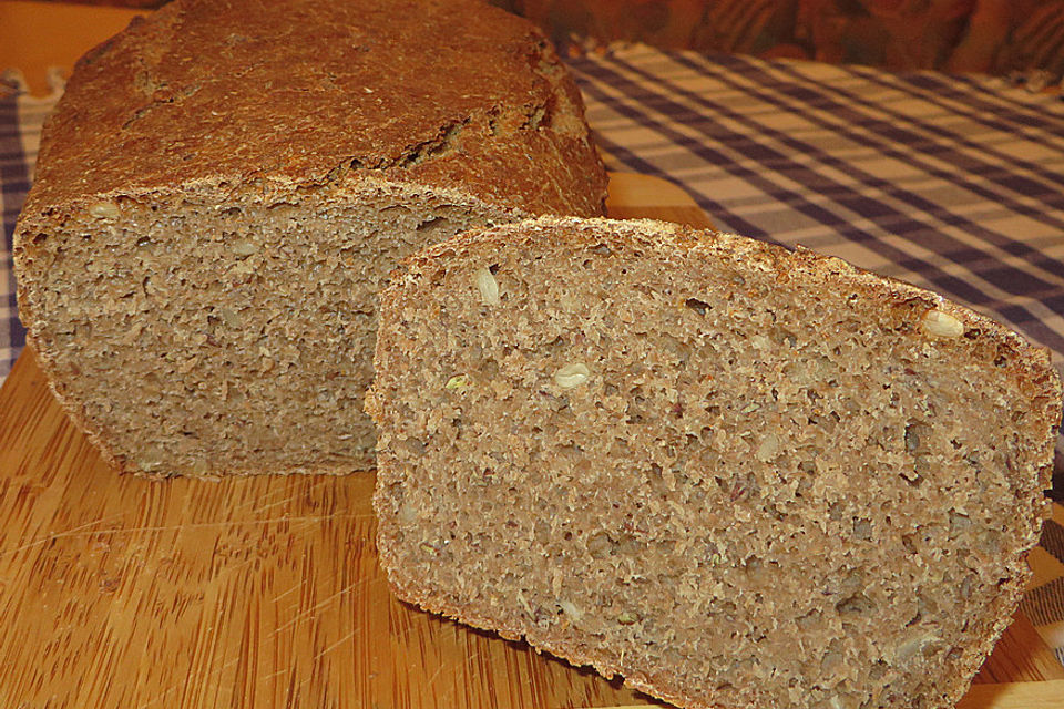 Dinkel-Roggen-Vollkornbrot