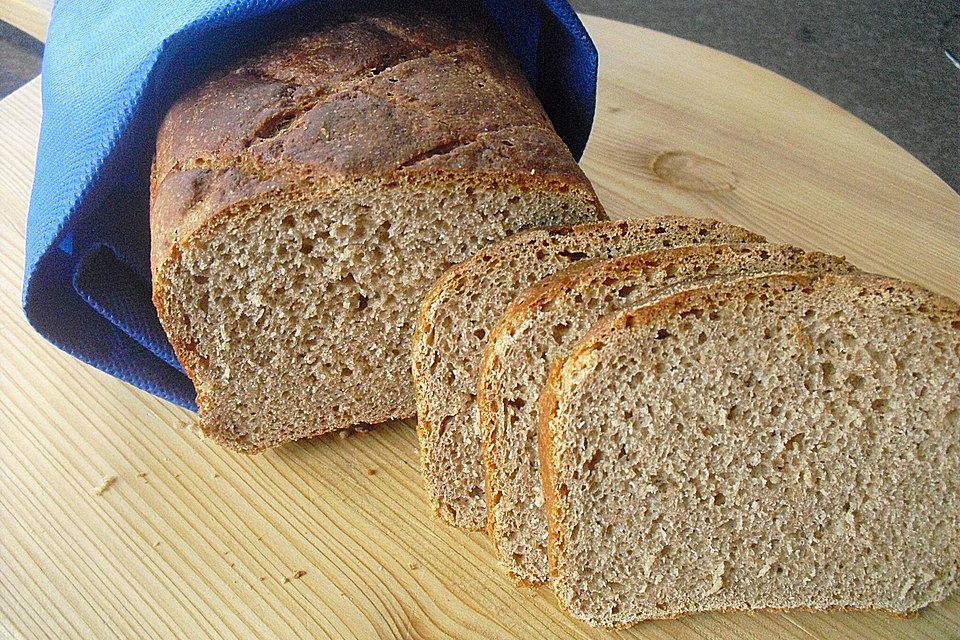 Dinkel-Roggen-Vollkornbrot