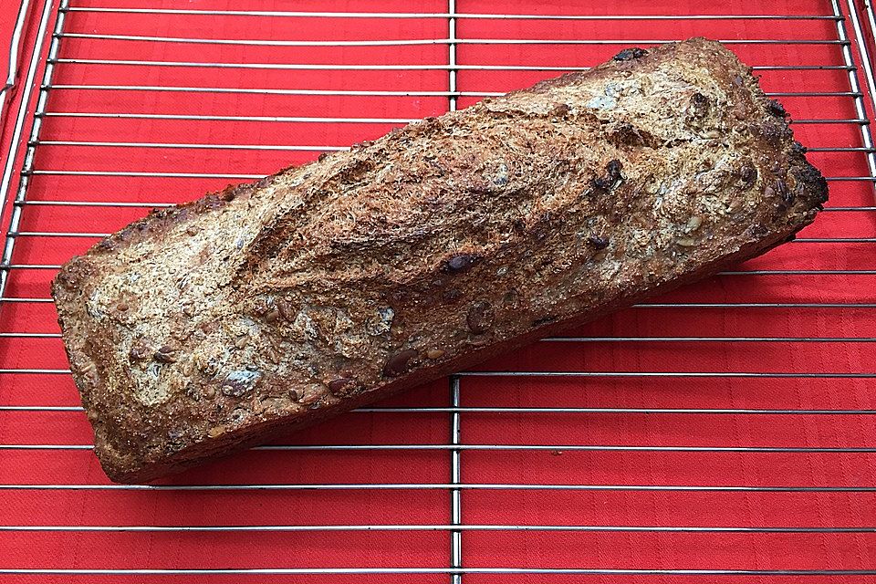 Dinkel-Roggen-Vollkornbrot