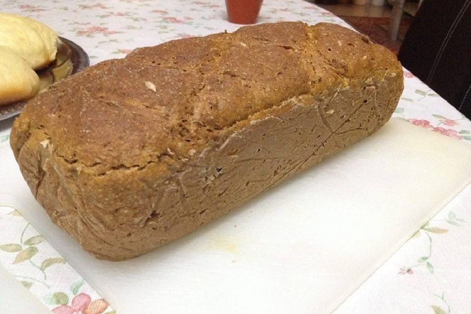 Dinkel-Roggen-Vollkornbrot