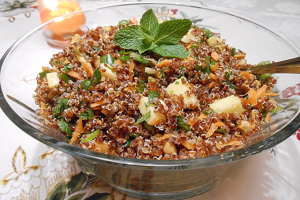 Fruchtiger Quinoa - Salat