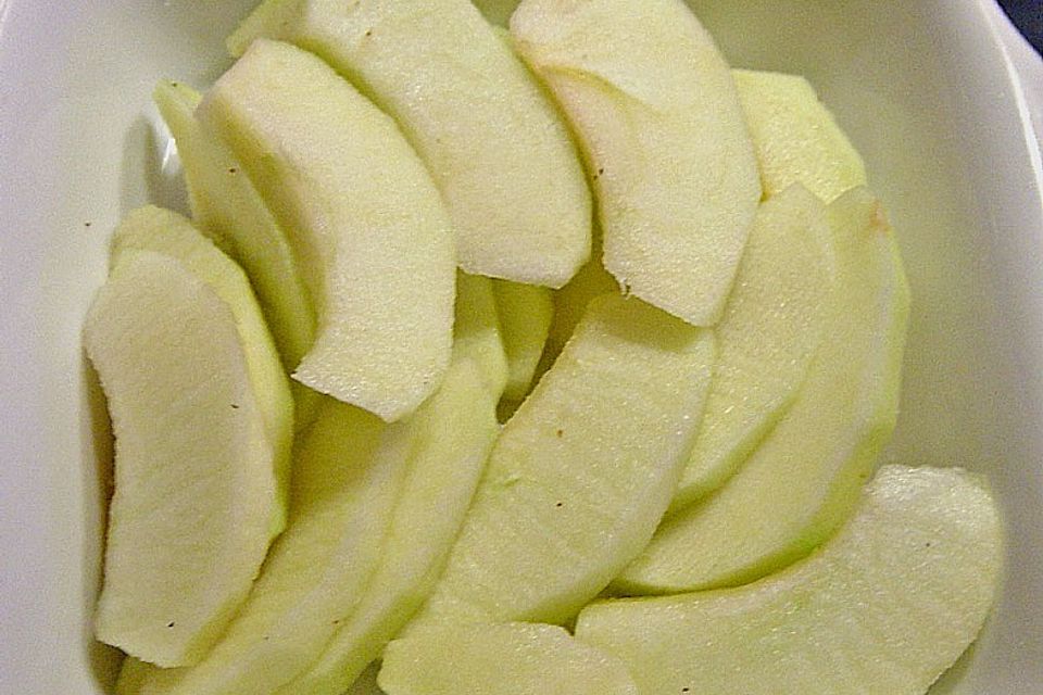 Apfel - Rosmarin - Gratin