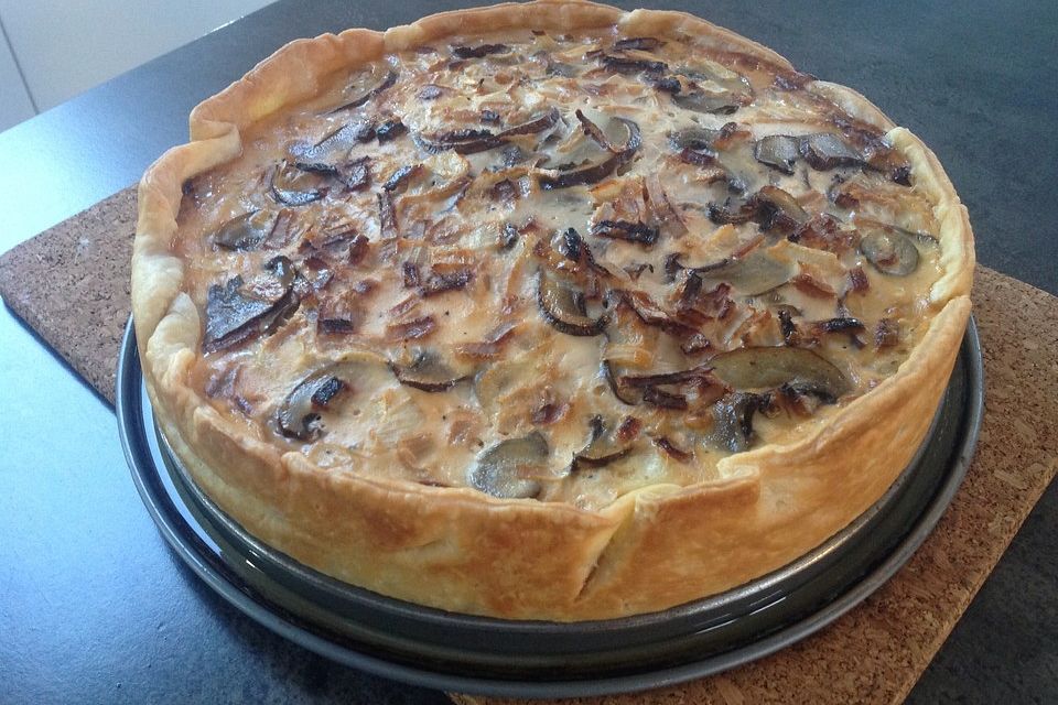 Schnelle Quiche Lorraine