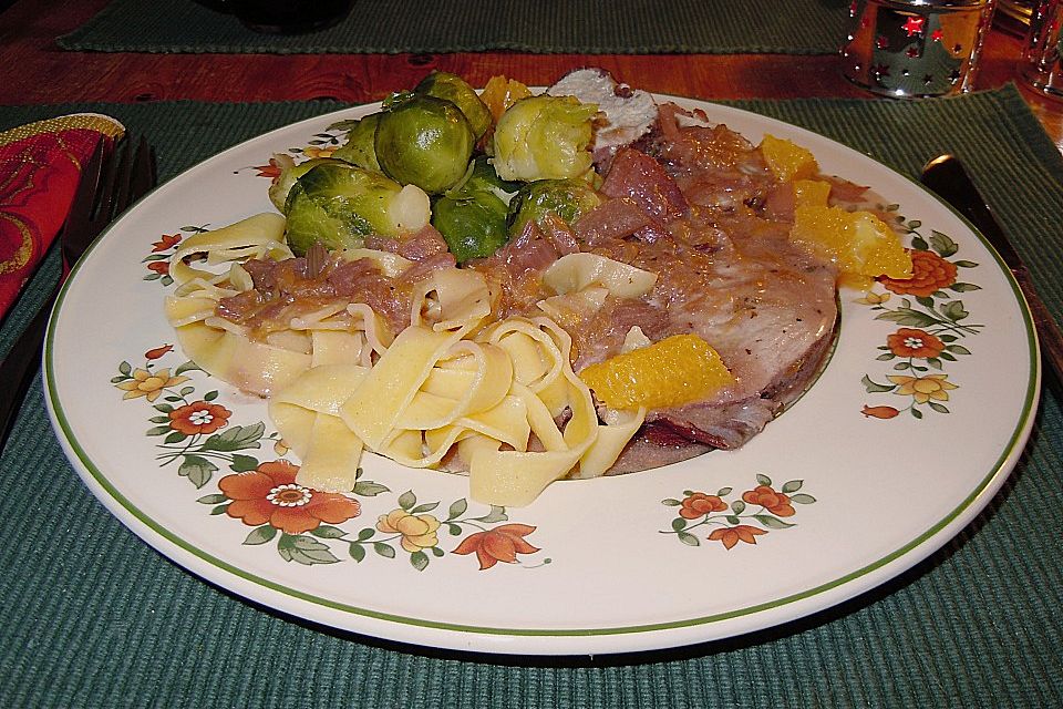 Braten von der Putenbrust