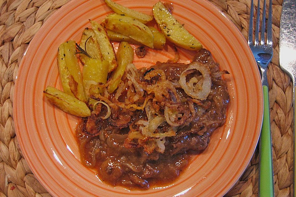 Zwiebelrostbraten