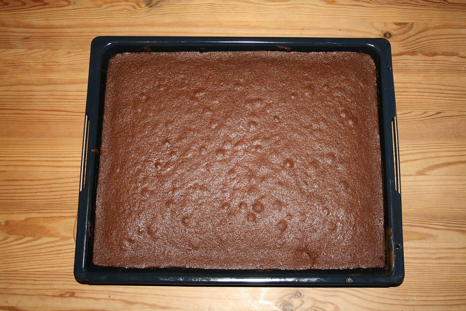 Schokoladenkuchen für's Blech