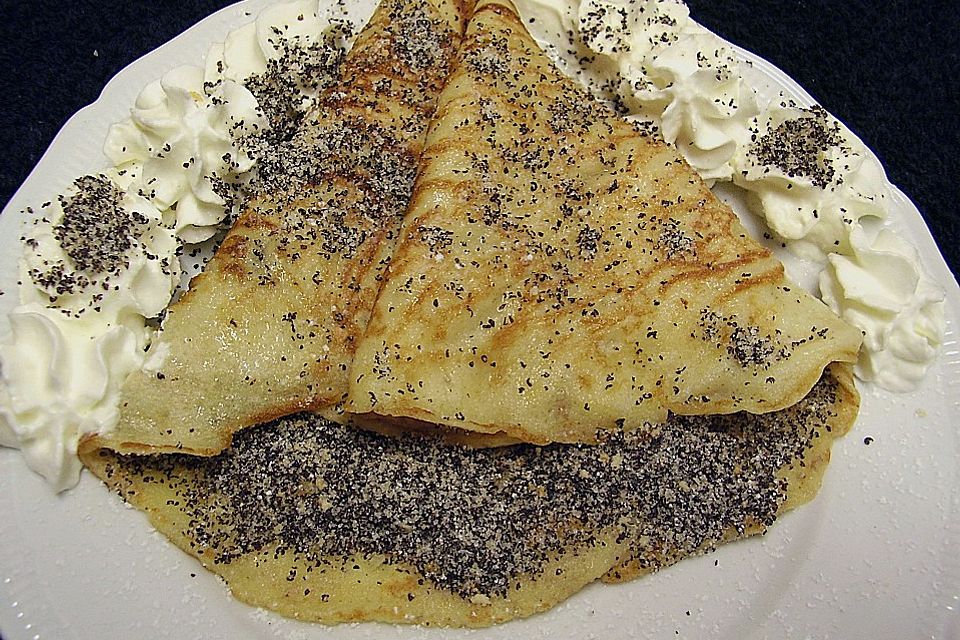 Marzipan - Mohn - Crêpes