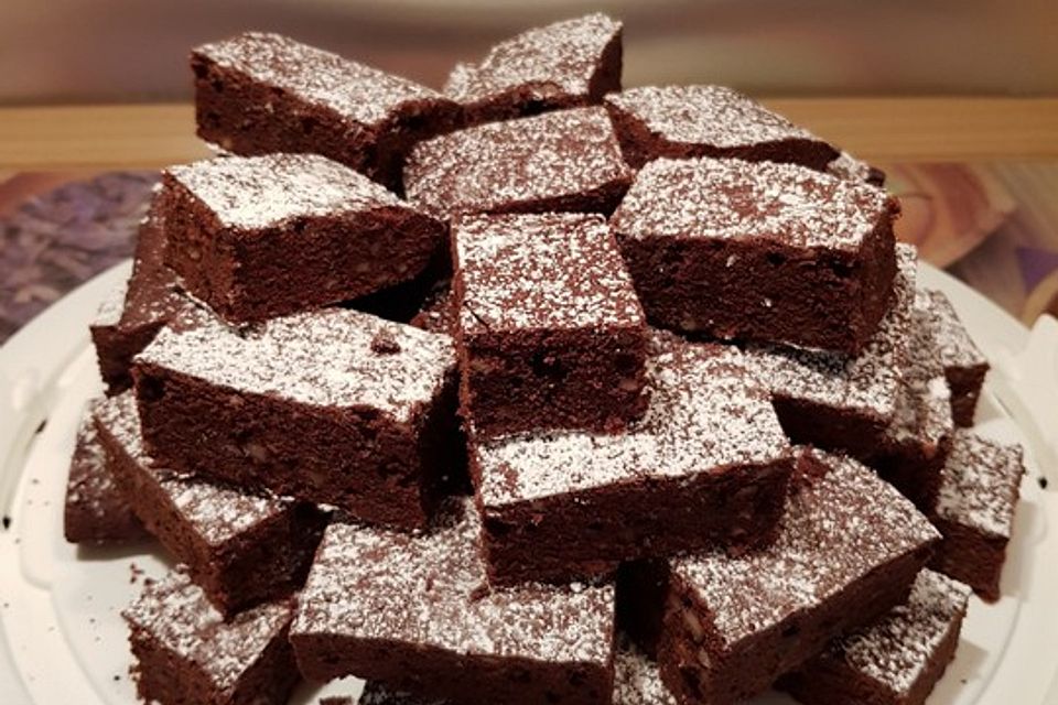 Brownies, super schokoladig