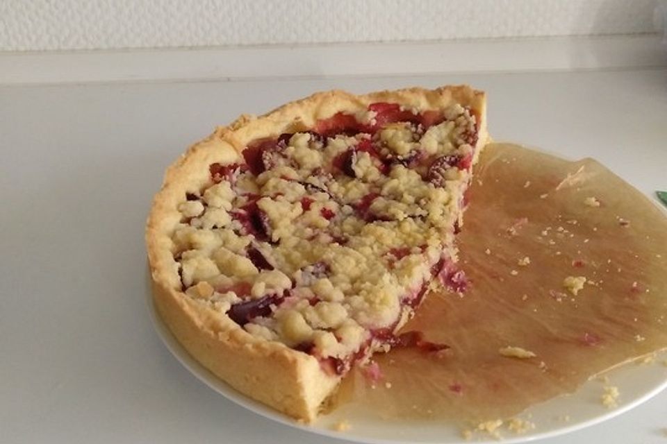 Hildes Zwetschgenkuchen mit Zimtstreuseln