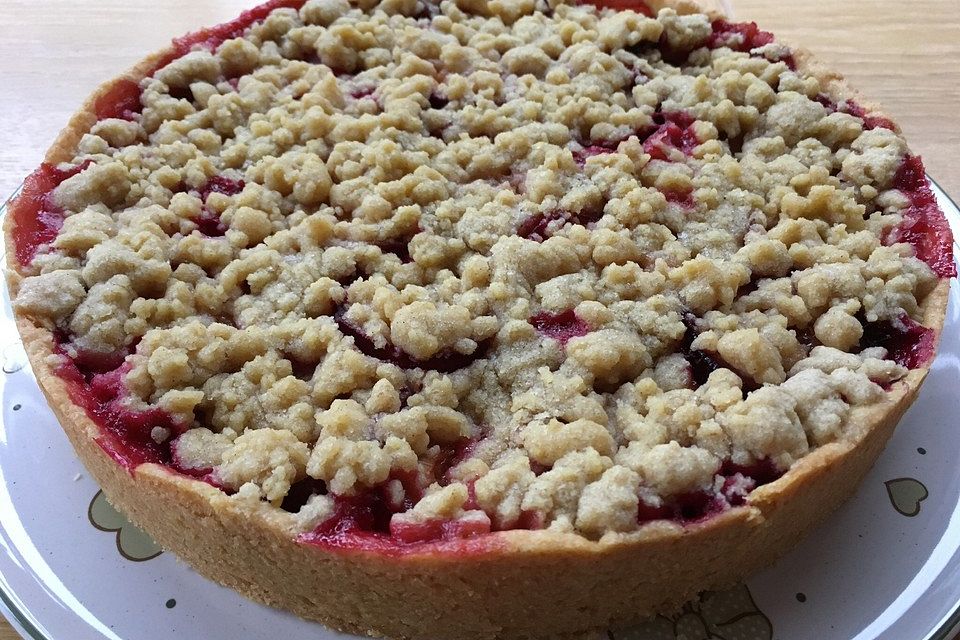 Hildes Zwetschgenkuchen mit Zimtstreuseln