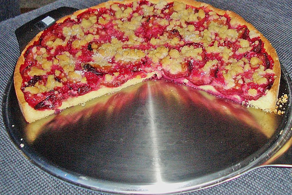 Hildes Zwetschgenkuchen mit Zimtstreuseln