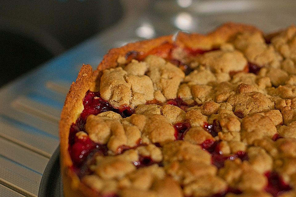 Hildes Zwetschgenkuchen mit Zimtstreuseln