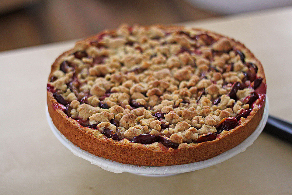 Hildes Zwetschgenkuchen mit Zimtstreuseln