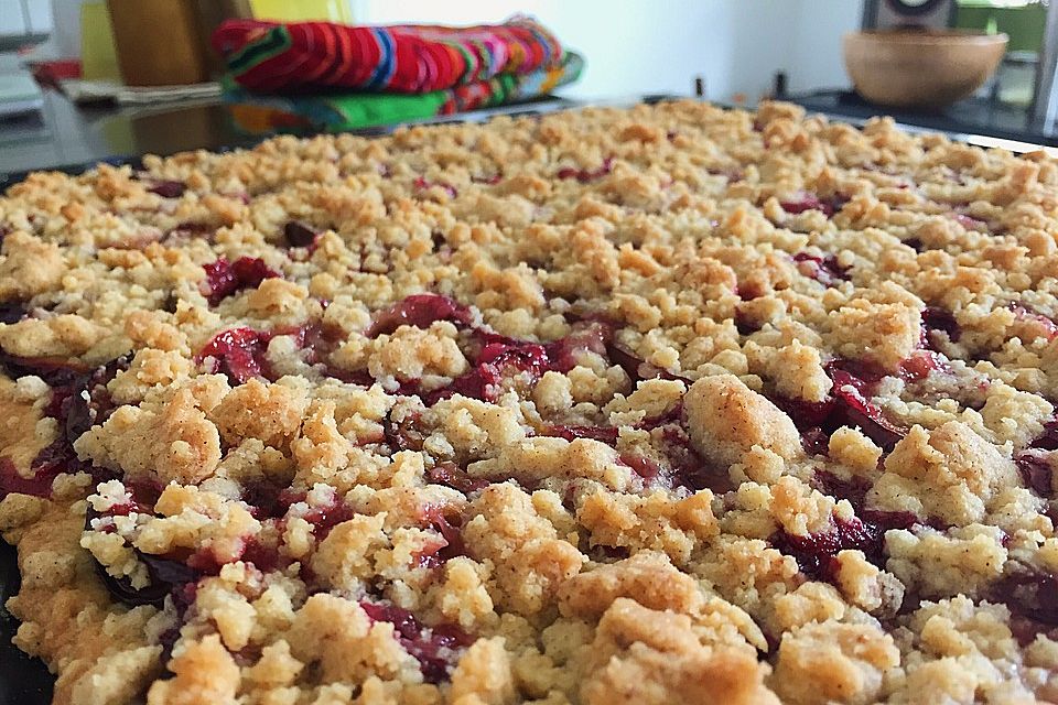 Hildes Zwetschgenkuchen mit Zimtstreuseln