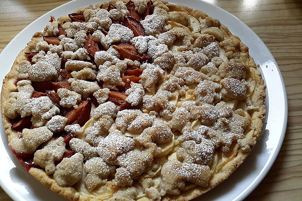 Hildes Zwetschgenkuchen mit Zimtstreuseln