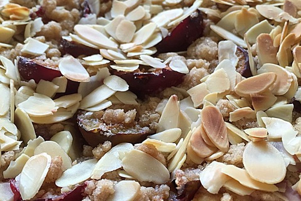 Hildes Zwetschgenkuchen mit Zimtstreuseln