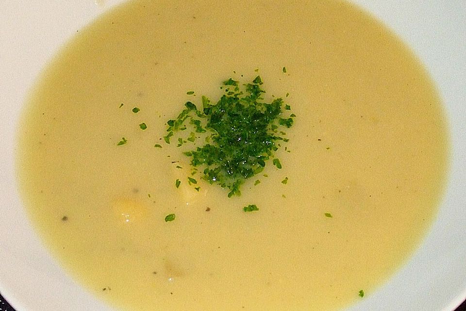 Zucchini-Cremesuppe