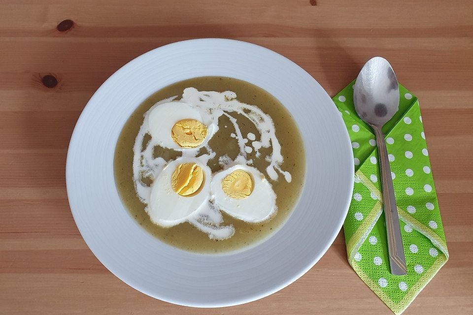 Zucchini-Cremesuppe