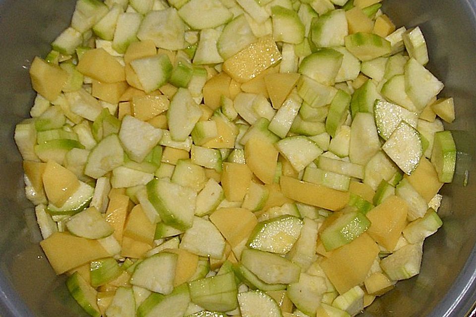 Zucchini-Cremesuppe