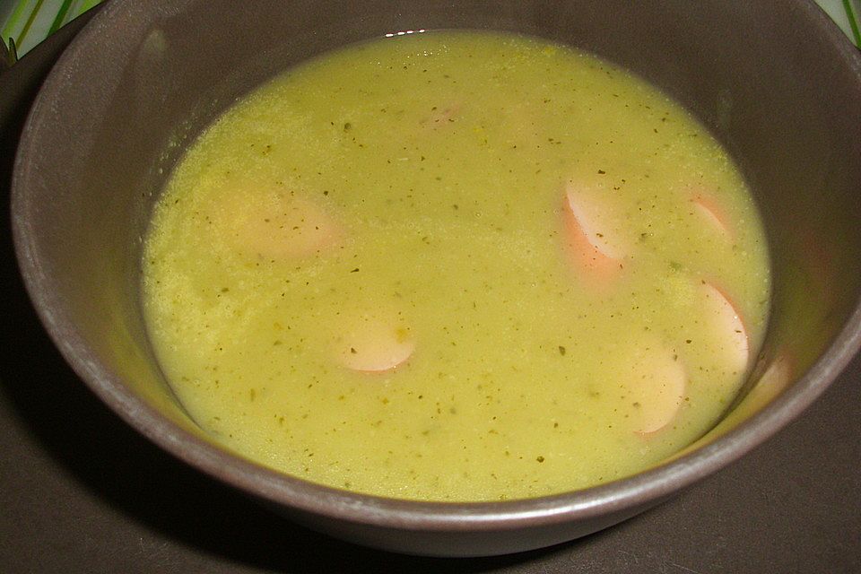 Zucchini-Cremesuppe