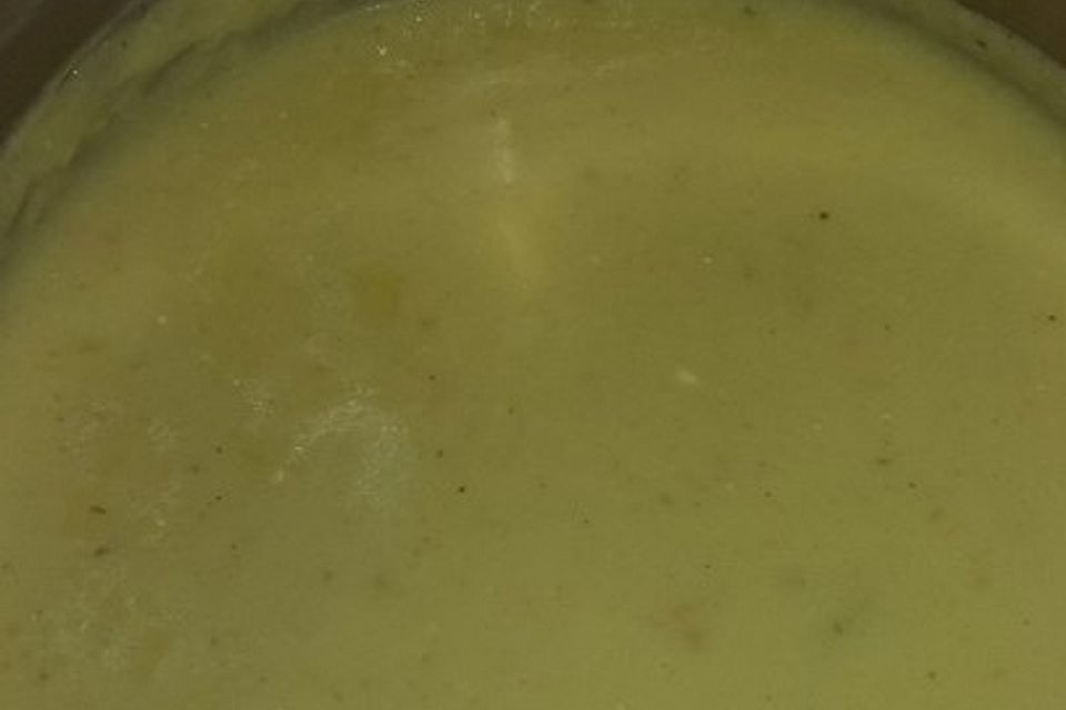 Zucchini-Cremesuppe