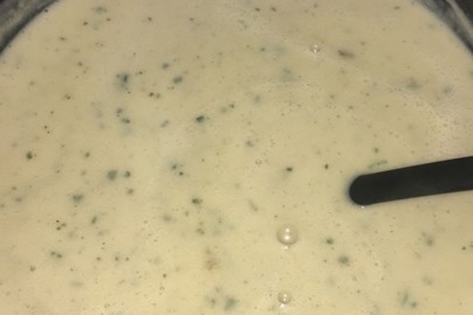 Zucchini-Cremesuppe