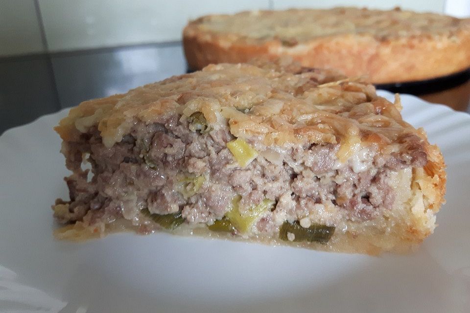 Hackfleisch - Quiche