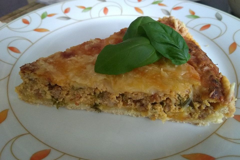 Hackfleisch - Quiche