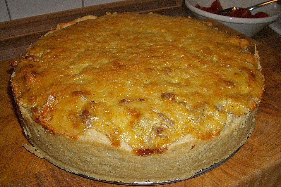 Hackfleisch - Quiche