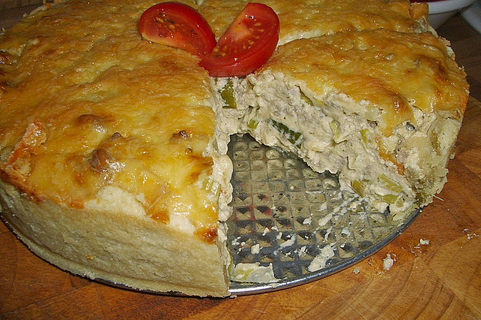 Hackfleisch - Quiche