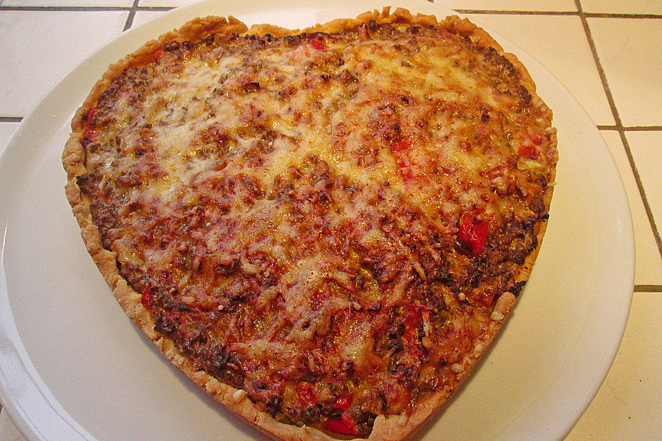 Hackfleisch - Quiche