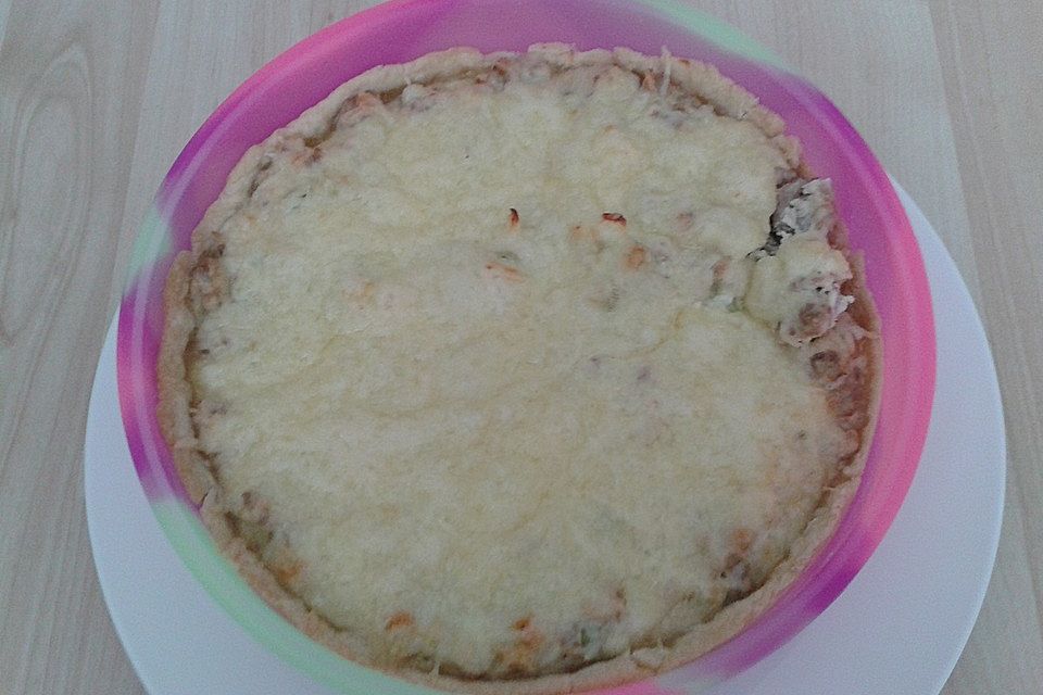 Hackfleisch - Quiche