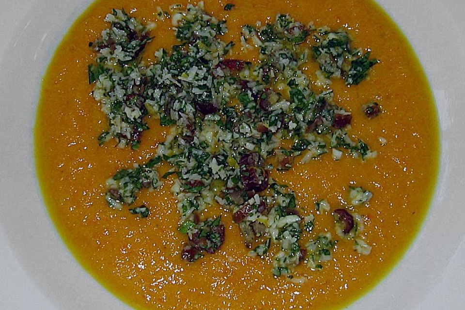 Orangen - Möhren - Suppe