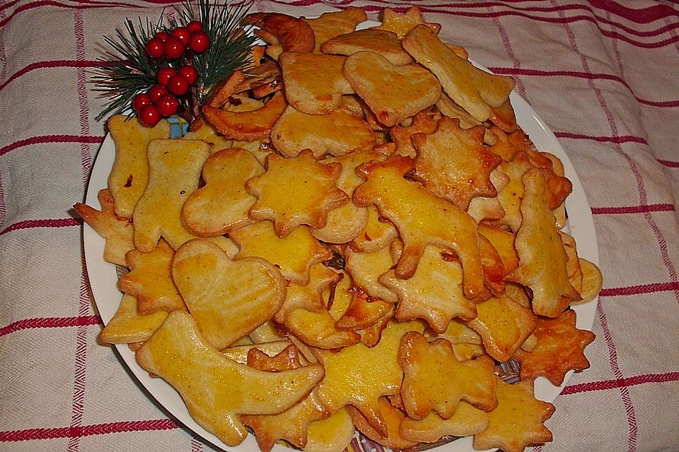 Mürbeteig - Plätzchen