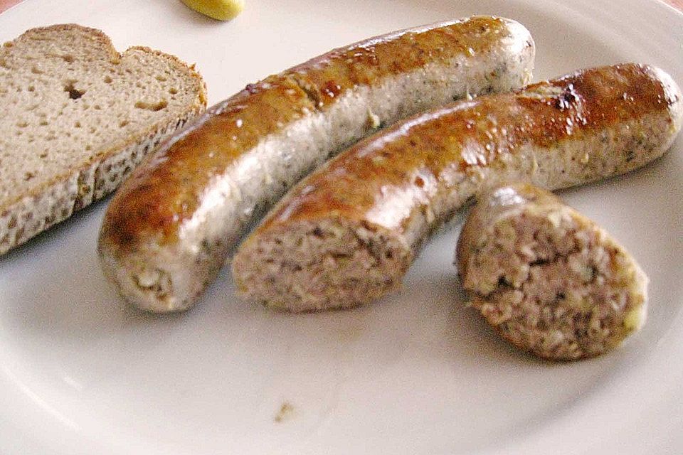 Krommbierewurscht (Kartoffelwurst)