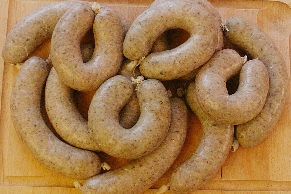 Krommbierewurscht (Kartoffelwurst)