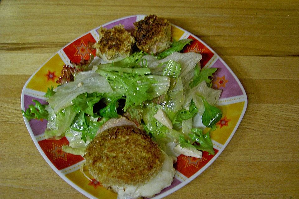 Adventsalat - Blattsalat mit Sternchen