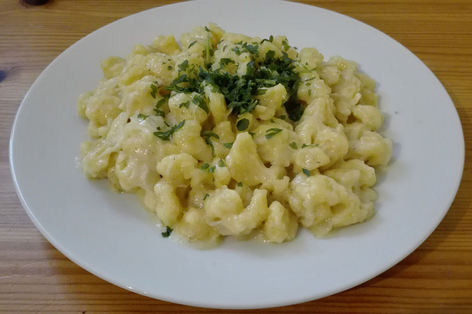 Käsespätzle a la Simone